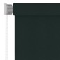 vidaXL Persiana enrollable de jardín HDPE verde oscuro 120x140 cm vidaXL Persiana enrollable de jardín HDPE verde oscuro 120x140 cm