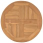 vidaXL Mesa de bistró de madera maciza de teca Ø60x60 cm vidaXL Mesa de bistró de madera maciza de teca Ø60x60 cm