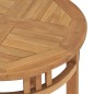 vidaXL Mesa de bistró de madera maciza de teca Ø60x60 cm vidaXL Mesa de bistró de madera maciza de teca Ø60x60 cm