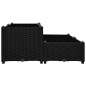 vidaXL Arriate 80x80x38 cm polipropileno vidaXL Arriate 80x80x38 cm polipropileno