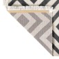 vidaXL Alfombra de exterior tejido plano negro y beige claro 115x170cm vidaXL Alfombra de exterior tejido plano negro y beige claro 115x170cm
