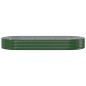 vidaXL Jardinera arriate acero recubrimiento polvo verde 296x140x36 cm vidaXL Jardinera arriate acero recubrimiento polvo verde 296x140x36 cm