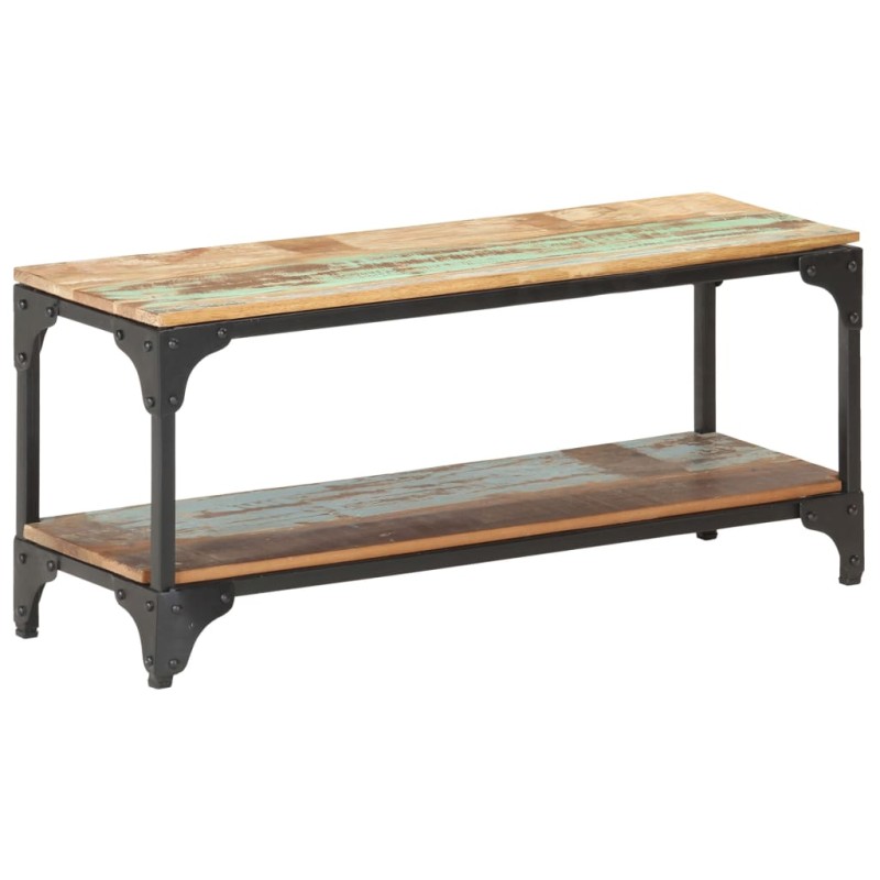 vidaXL Mesa de centro de madera maciza reciclada 90x30x40 cm vidaXL Mesa de centro de madera maciza reciclada 90x30x40 cm