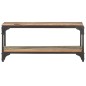 vidaXL Mesa de centro de madera maciza reciclada 90x30x40 cm vidaXL Mesa de centro de madera maciza reciclada 90x30x40 cm