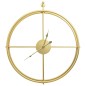 vidaXL Reloj de pared de hierro dorado 52 cm vidaXL Reloj de pared de hierro dorado 52 cm