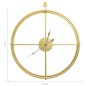 vidaXL Reloj de pared de hierro dorado 52 cm vidaXL Reloj de pared de hierro dorado 52 cm
