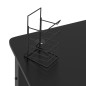 vidaXL Escritorio gaming con patas en forma de K negro 110x60x75 cm vidaXL Escritorio gaming con patas en forma de K negro 110x60x75 cm
