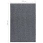 vidaXL Alfombra de pasillo atrapa suciedad 100x150 cm marrón vidaXL Alfombra de pasillo atrapa suciedad 100x150 cm marrón