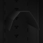 vidaXL Armario para sillas de montar acero negro 53x53x140 cm vidaXL Armario para sillas de montar acero negro 53x53x140 cm