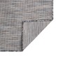 vidaXL Alfombra de exterior de tejido plano marrón y azul 100x200 cm vidaXL Alfombra de exterior de tejido plano marrón y azul 100x200 cm
