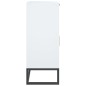 vidaXL Aparador de madera contrachapada blanco 60x30x75 cm vidaXL Aparador de madera contrachapada blanco 60x30x75 cm