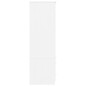 vidaXL Armario ALTA madera maciza de pino blanco 90x55x170 cm vidaXL Armario ALTA madera maciza de pino blanco 90x55x170 cm