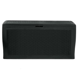 Keter Caja de almacenaje Samoa gris antracita 270 L