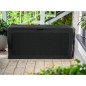 Keter Caja de almacenaje Samoa gris antracita 270 L