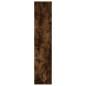 vidaXL Estantería/mueble de TV contrachapada roble ahumado 36x30x143cm vidaXL Estantería/mueble de TV contrachapada roble ahumado 36x30x143cm