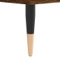 vidaXL Mesita de noche madera de ingeniería roble marrón 40x35x47,5 cm