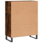 vidaXL Aparador de madera de ingeniería roble ahumado 69,5x34x90 cm vidaXL Aparador de madera de ingeniería roble ahumado 69,5x34x90 cm
