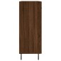 vidaXL Aparador de madera de ingeniería marrón roble 69,5x34x90 cm vidaXL Aparador de madera de ingeniería marrón roble 69,5x34x90 cm