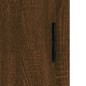 vidaXL Aparador de madera de ingeniería marrón roble 69,5x34x90 cm vidaXL Aparador de madera de ingeniería marrón roble 69,5x34x90 cm