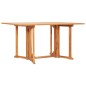 vidaXL Set de comedor de jardín plegable 7 piezas madera maciza teca vidaXL Set de comedor de jardín plegable 7 piezas madera maciza teca