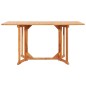 vidaXL Set de comedor de jardín plegable 7 piezas madera maciza teca vidaXL Set de comedor de jardín plegable 7 piezas madera maciza teca