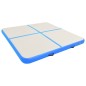 vidaXL Esterilla inflable de gimnasia con bomba PVC azul 200x200x15 cm vidaXL Esterilla inflable de gimnasia con bomba PVC azul 200x200x15 cm