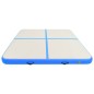 vidaXL Esterilla inflable de gimnasia con bomba PVC azul 200x200x15 cm vidaXL Esterilla inflable de gimnasia con bomba PVC azul 200x200x15 cm