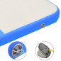 vidaXL Esterilla inflable de gimnasia con bomba PVC azul 200x200x15 cm vidaXL Esterilla inflable de gimnasia con bomba PVC azul 200x200x15 cm