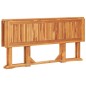 vidaXL Set de comedor de jardín plegable 7 piezas madera maciza teca vidaXL Set de comedor de jardín plegable 7 piezas madera maciza teca