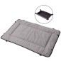 vidaXL Cama estera para perro Gris 65x80 cm vidaXL Cama estera para perro Gris 65x80 cm