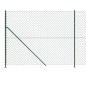 vidaXL Cerca de alambre con brida verde 2x10 m vidaXL Cerca de alambre con brida verde 2x10 m