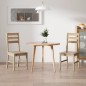 vidaXL Sillas de comedor 2 unidades madera maciza de acacia vidaXL Sillas de comedor 2 unidades madera maciza de acacia