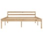 vidaXL Estructura de cama de madera maciza de pino 140x200 cm
