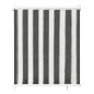 vidaXL Persiana enrollable 60x140 cm a rayas gris antracita y blanca