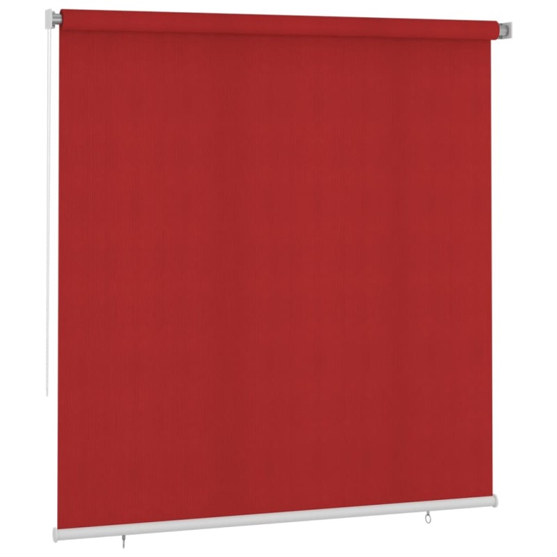 vidaXL Persiana enrollable de exterior 220x230 cm rojo