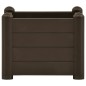 vidaXL Arriate de jardín PP mocha 43x43x35 cm vidaXL Arriate de jardín PP mocha 43x43x35 cm