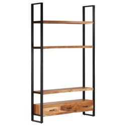 vidaXL Aparador de madera maciza de acacia 118x30x200 cm