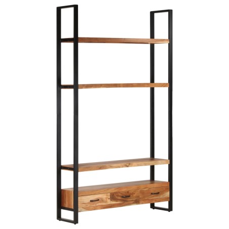 vidaXL Aparador de madera maciza de acacia 118x30x200 cm