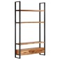 vidaXL Aparador de madera maciza de acacia 118x30x200 cm