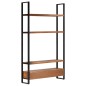 vidaXL Aparador de madera maciza de acacia 118x30x200 cm