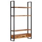 vidaXL Aparador de madera maciza de acacia 118x30x200 cm