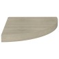 323926 vidaXL Floating Corner Shelves 2 pcs Oak 35x35x3,8 cm MDF 323926 vidaXL Floating Corner Shelves 2 pcs Oak 35x35x3,8 cm MDF