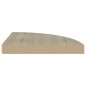 323926 vidaXL Floating Corner Shelves 2 pcs Oak 35x35x3,8 cm MDF 323926 vidaXL Floating Corner Shelves 2 pcs Oak 35x35x3,8 cm MDF