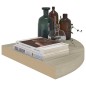 323926 vidaXL Floating Corner Shelves 2 pcs Oak 35x35x3,8 cm MDF 323926 vidaXL Floating Corner Shelves 2 pcs Oak 35x35x3,8 cm MDF