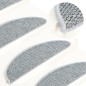 vidaXL Alfombrilla autoadhesiva escalera sisal 15 uds azul 65x21x4 cm vidaXL Alfombrilla autoadhesiva escalera sisal 15 uds azul 65x21x4 cm
