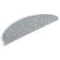vidaXL Alfombrilla autoadhesiva escalera sisal 15 uds azul 65x21x4 cm vidaXL Alfombrilla autoadhesiva escalera sisal 15 uds azul 65x21x4 cm