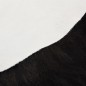 vidaXL Cubierta de asiento de piel de oveja islandesa negra 70x110 cm vidaXL Cubierta de asiento de piel de oveja islandesa negra 70x110 cm