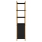 vidaXL Aparador alto madera contrachapada negro 60x40x173 cm vidaXL Aparador alto madera contrachapada negro 60x40x173 cm