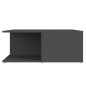 vidaXL Mesa de centro madera contrachapada gris 80x80x31 cm vidaXL Mesa de centro madera contrachapada gris 80x80x31 cm
