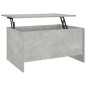 vidaXL Mesa centro madera contrachapada gris hormigón 80x55,5x41,5 cm vidaXL Mesa centro madera contrachapada gris hormigón 80x55,5x41,5 cm